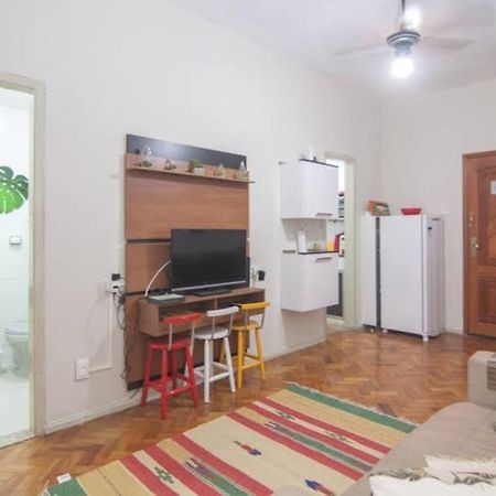 Apartamento Charmoso Na Praia De Copacabana Rio de Janeiro Bagian luar foto