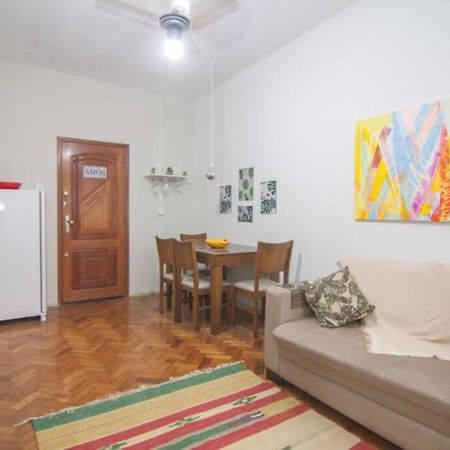 Apartamento Charmoso Na Praia De Copacabana Rio de Janeiro Bagian luar foto