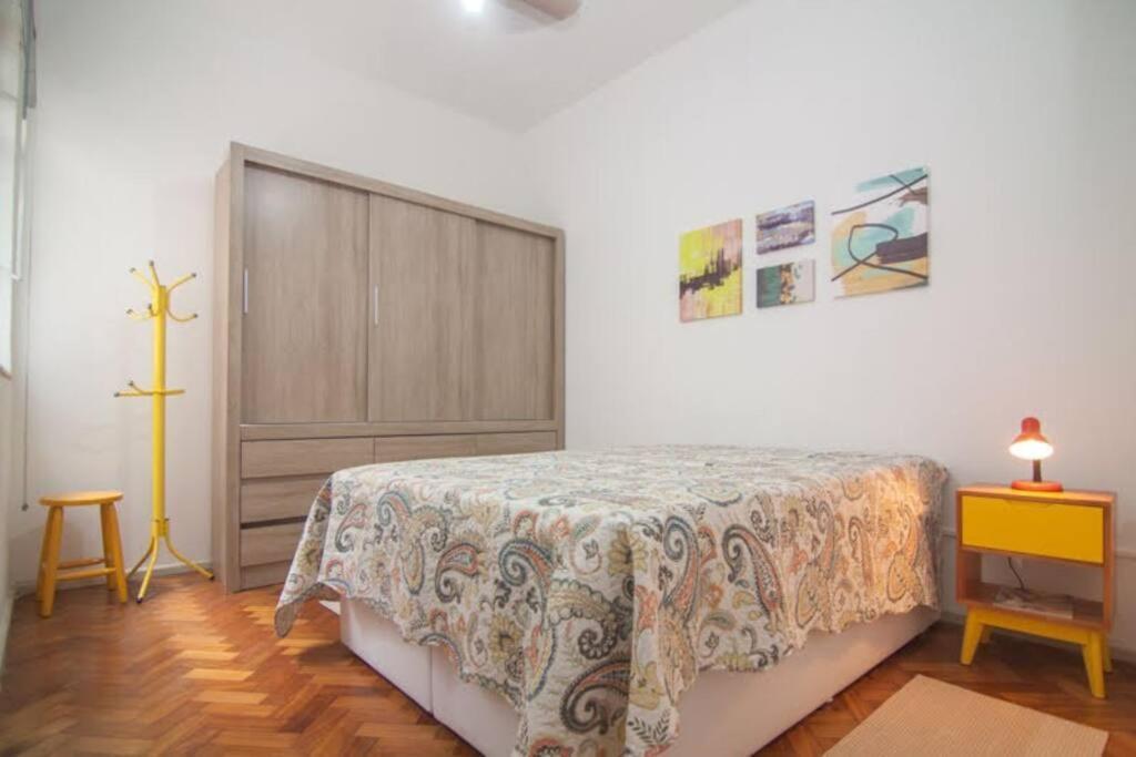 Apartamento Charmoso Na Praia De Copacabana Rio de Janeiro Bagian luar foto