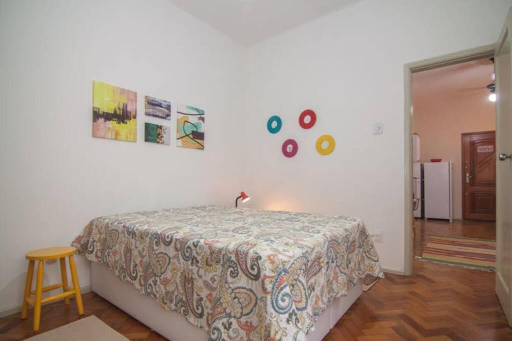 Apartamento Charmoso Na Praia De Copacabana Rio de Janeiro Bagian luar foto